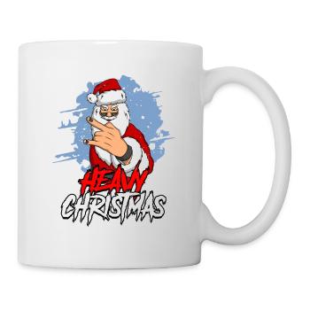 Santa Claus Santa Claus Heavy Metal Christmas - Mug - white - Right