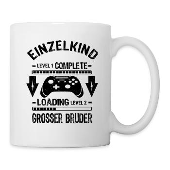 Loading Großer Bruder Nachwuchs Geschenkidee - Tasse - Weiß - Rechts