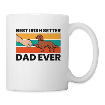 Best Irish Setter Dad Ever - Mug - white - Right