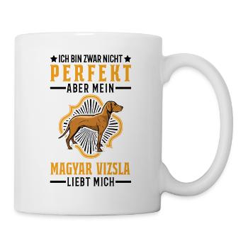 Magyar Vizsla Drahthaar Vizsla - Tasse - Weiß - Rechts