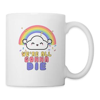 nous allons tous à l’humour sarcasme - Mug blanc - blanc - Droite