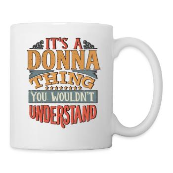 C’est une chose que vous ne comprendriez pas - Donna - Mug blanc - blanc - Droite