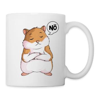 Hamster - Tasse - Weiß - Rechts