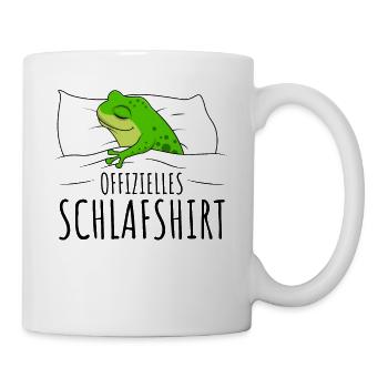 Frosch - Tasse - Weiß - Rechts