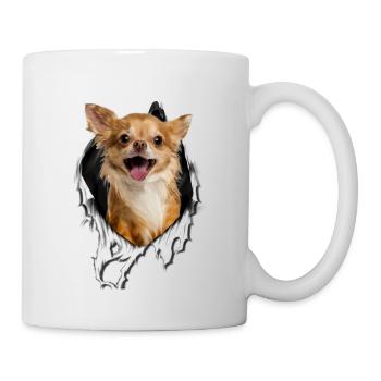 Mein Chihuahua ist Perfekt - Tasse - Weiß - Rechts