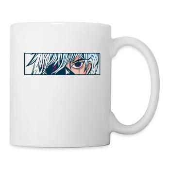 Anime Eyes Cartoon Comic Face Look - Mug - white - Right