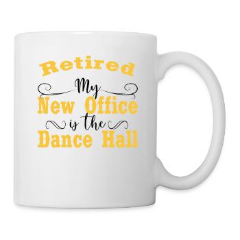 Dancer Pensioner Pensioner Dance Floor Country - Mug - white - Right