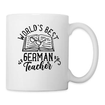The best German teacher in the world German teacher - Mug - white - Right