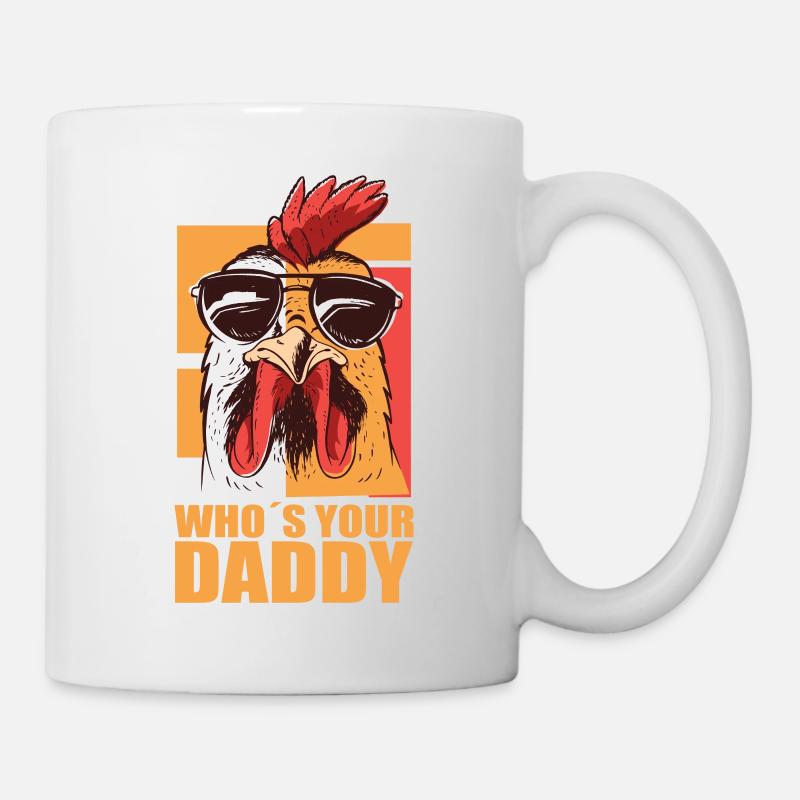 whos your daddy - Mug - white