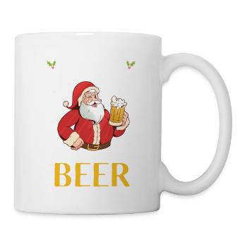 It's The Most Wonderful Time For A Beer Shirt Beer - Tasse - Weiß - Rechts
