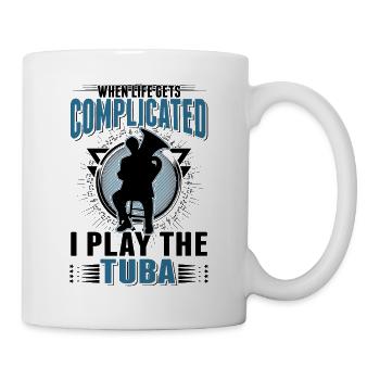 Tuba Tuba Orchestra Tuba Player - Mug - white - Right
