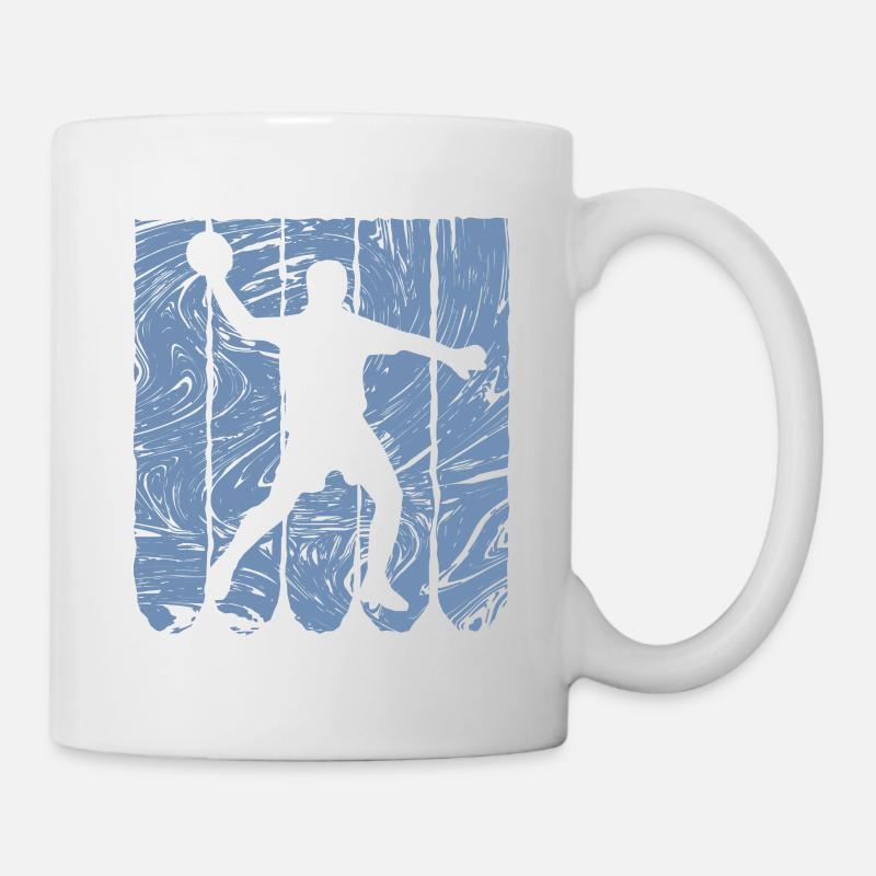 Handball Rétro - Mug blanc - blanc
