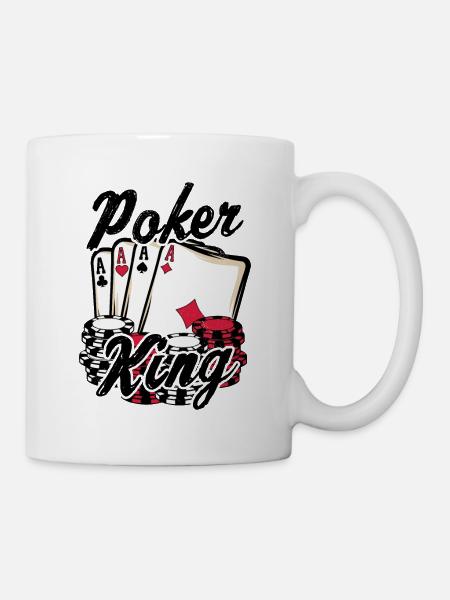 Poker - Tasse - Weiß