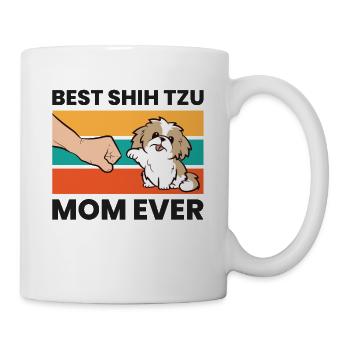 Shih Tzu Mama Best Shih Tzu Mom Ever - Mug - white - Right