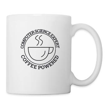 "Computer Science Expert Coffee | Informatik" - Tasse - Weiß - Rechts