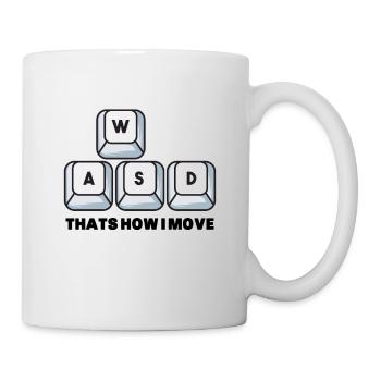 Gaming - Tasse - Weiß - Rechts