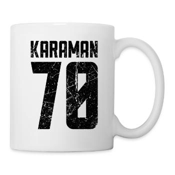 Karaman 70 Türkei Turkiye Geschenk Urlaub Türk TR - Tasse - Weiß - Rechts