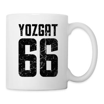Yozgat 66 Türkei Turkiye Geschenk Urlaub TR Türk - Tasse - Weiß - Rechts