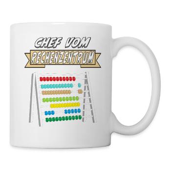 CHEF VOM RECHENZENTRUM - Tasse - Weiß - Rechts