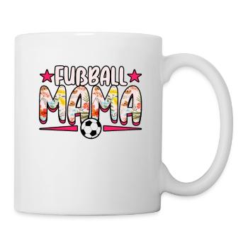 Fußballmannschaft Fußballplatz Sport Fußball Mama - Tasse - Weiß - Rechts