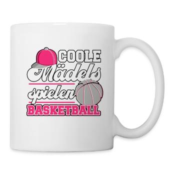 Basketball Basketballteam Basketballmannschaft - Tasse - Weiß - Rechts