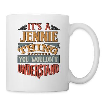 C’est une chose jennie que vous ne comprendriez pas - - Mug blanc - blanc - Droite