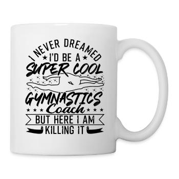 Super Cool Gymnastics Coach - Mug - white - Right