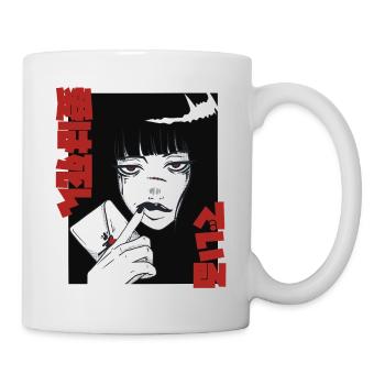 J’adore Anime Gift Otaku Japan Manga Girls - Mug blanc - blanc - Droite