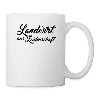 Landwirt aus Leidenschaft - Tasse - Weiß - Rechts
