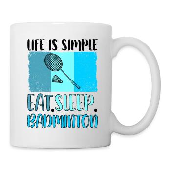 Badminton Badminton Badminton Joueur - Mug blanc - blanc - Droite