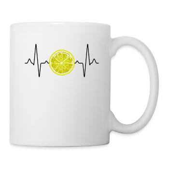 Lemon Heartbeat - Mug - white - Right