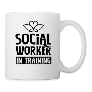 Social worker in training Social worker Beru - Mug - white - Right