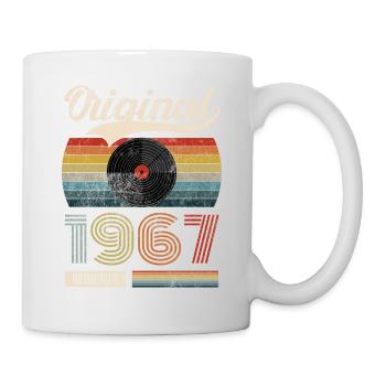 1967 Vintage Cadeau d’Anniversaire Thé Rétro Style - Mug blanc - blanc - Droite