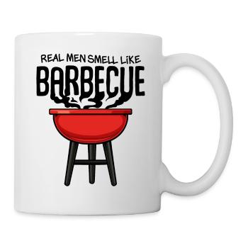 BBQ Grillen - Tasse - Weiß - Rechts