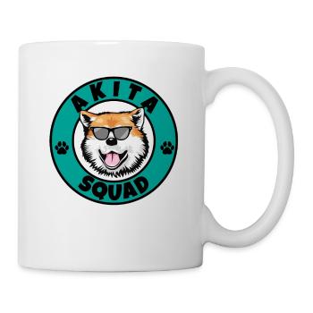 Akita Inu Squad I Dog Lover I Akita Inu - Tasse - Weiß - Rechts