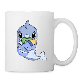 Baby Junge Hai - Tasse - Weiß - Rechts