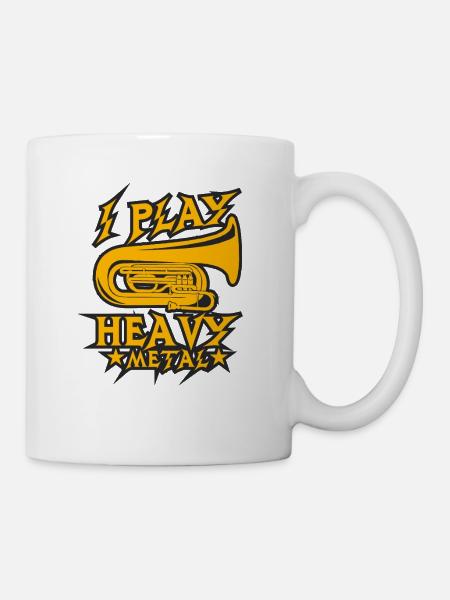 Tuba - Tasse - Weiß