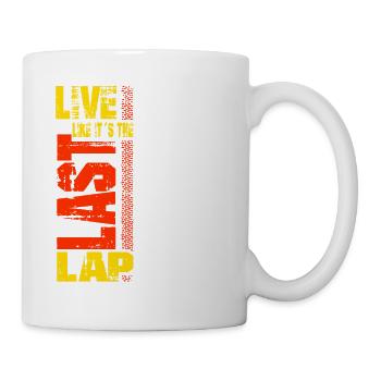 Motorsport Racing Saying Racing Driver Gift - Mug - white - Right