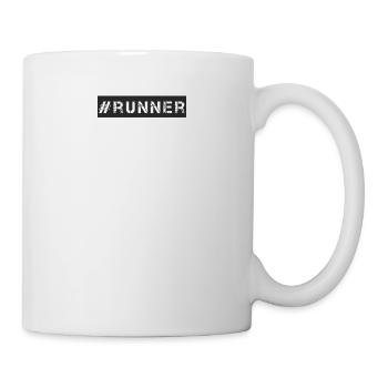 Laufen - #runner - Tasse - Weiß - Rechts