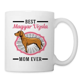 Meilleure maman Magyar Vizsla de tous les temps - Mug blanc - blanc - Droite