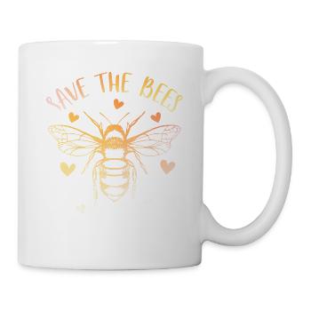 Save the bees - Mug - white - Right