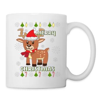 MERRY CHRISTMAS - Tasse - Weiß - Rechts