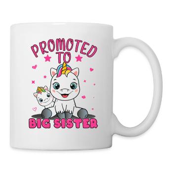 Sister Unicorn Promoted To Big Sister Gift - Mug - white - Right