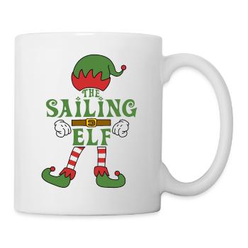 The Sailing Elf Christmas Family Outfit - Mug - white - Right