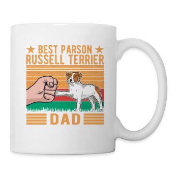 Best Parson Russell Terrier Dad - Mug - white - Right