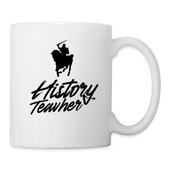 History Teacher Nerd History Historian - Mug - white - Right