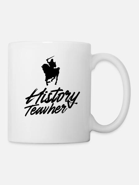 Geschichtslehrer Nerd Geschichte Historiker - Tasse - Weiß