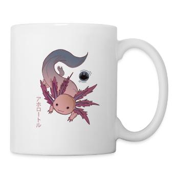 axolotl Haustier Geschenk Ambystoma mexicanum - Tasse - Weiß - Rechts