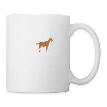 Goat Goats Heartbeat Goat Love - Mug - white - Right