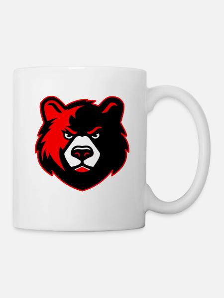 Ours maléfique - Mug blanc - blanc